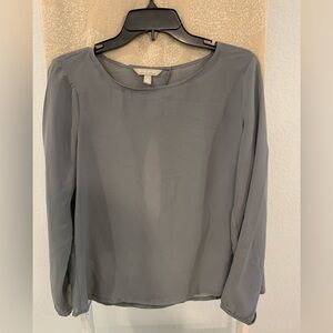 Elegant Gray Women's Top